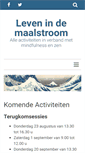 Mobile Screenshot of levenindemaalstroom.be